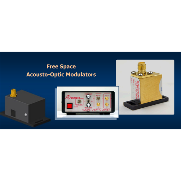 美國Brimrose光纖耦合聲光移頻器AMF-150-XX-3FP