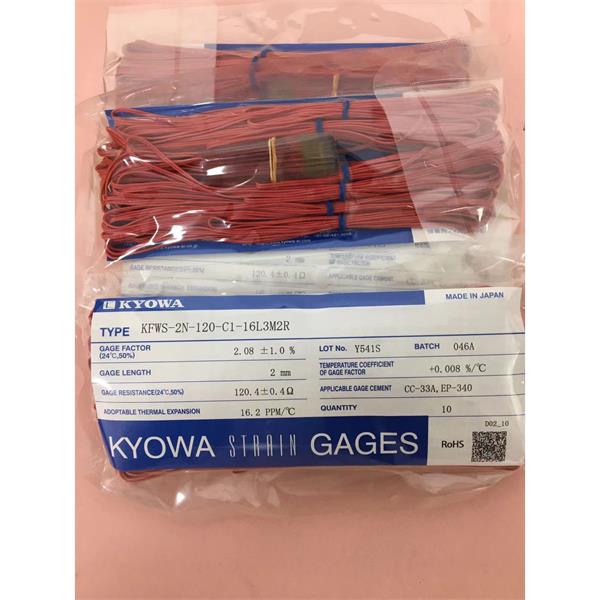 日本原裝進口KYOWA應變片KFGS-5-60-C1-23 R15C3