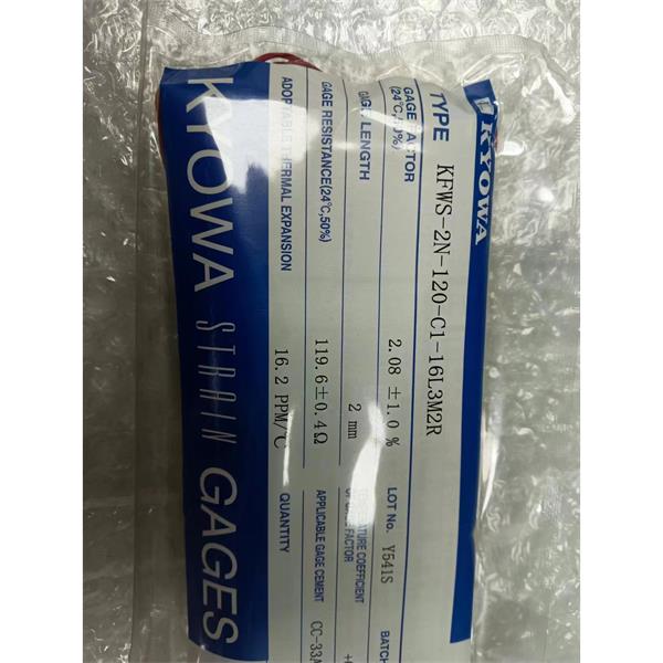 日本KYOWA超大箔式應變片KFEM-5-120-C1-11 L3M3S