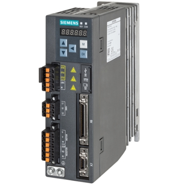 德國SIEMENS西門子伺服驅動器0.4KW 6SL3210-5FB10-4UA1