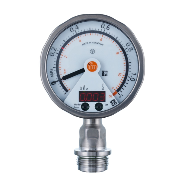 德國IFM易福門帶顯示屏的壓力傳感器PN7093 PN-025-RER14-QFRKG/US/ /V