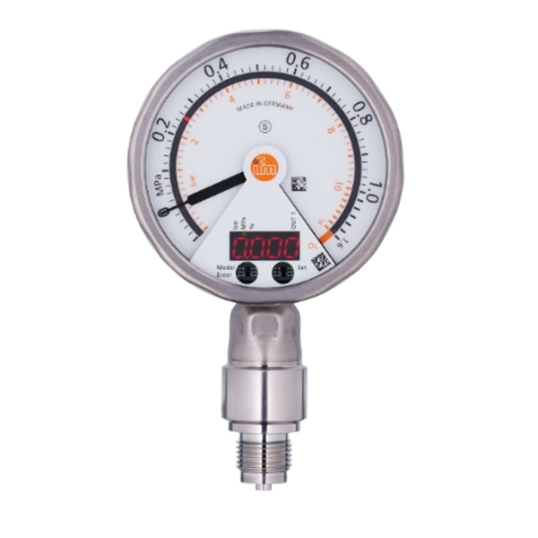 德國IFM易福門帶模擬顯示屏的齊平式壓力傳感器PG2736 PG-2,5-REA01-MFRKG/US/ /P