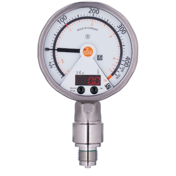 德國IFM易福門帶模擬顯示屏的齊平式壓力傳感器PG2736 PG-2,5-REA01-MFRKG/US/ /P