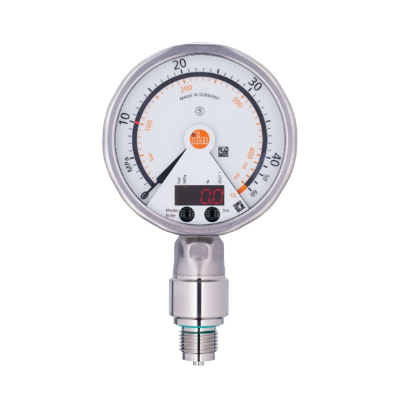 德國IFM易福門帶模擬顯示屏的齊平式壓力傳感器PG2736 PG-2,5-REA01-MFRKG/US/ /P