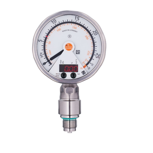 德國IFM易福門帶模擬顯示屏的齊平式壓力傳感器PG2736 PG-2,5-REA01-MFRKG/US/ /P