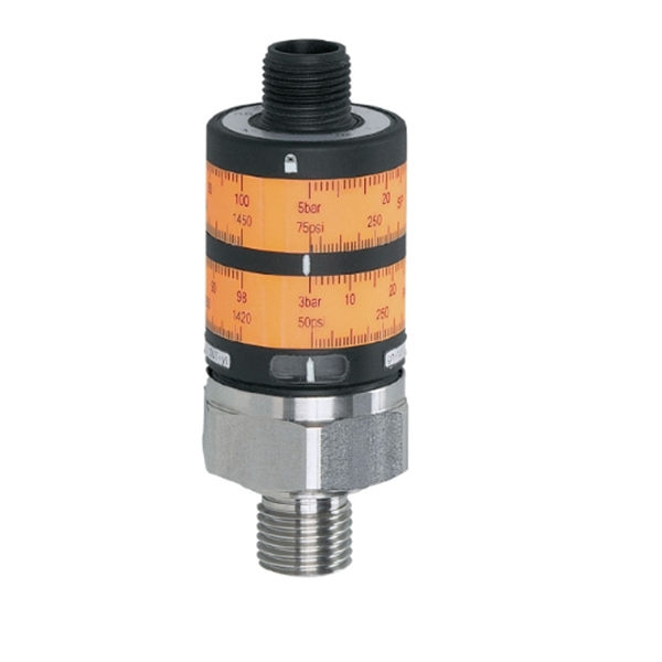 德國(guó)IFM易福門(mén)帶直觀開(kāi)關(guān)點(diǎn)設(shè)定的壓力傳感器PK7522 PK-100-SFG14-QSPKG/US/ /W