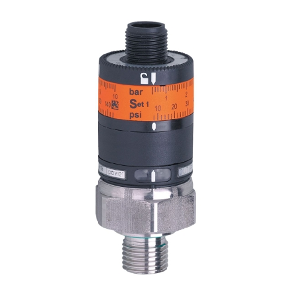 德國(guó)IFM易福門(mén)帶直觀開(kāi)關(guān)點(diǎn)設(shè)定的壓力傳感器PK7522 PK-100-SFG14-QSPKG/US/ /W