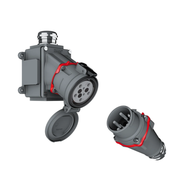 法國Marechal高溫插頭和插座125A–690V–IP66/IP67金屬